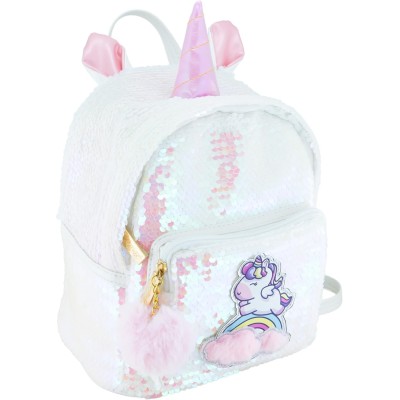 Zainetto Girabrilla Unicorno con Paillettes Reversibili