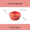 Muchmellow Set Pappa: Ciotola, Cucchiaio e Bavaglino Arancione