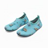 Scarpette Antiscivolo Per Bambini Celeste T.25