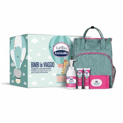 Euphidra Amido Mio Cofanetto Bimbi In Viaggio Igiene e Cura per la Pelle del Bambino 6 Pezzi