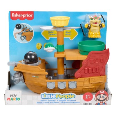 My Mario Little People Playset: L'Airship di Bowser