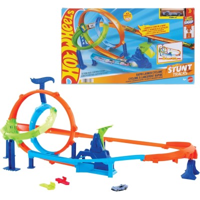 Hot Wheels Pista del Mega Ciclone - Gioco Avvincente