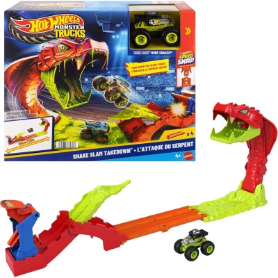 Hot Wheels Monster Truck Demolizione del Serpente - Giocattolo Avventura