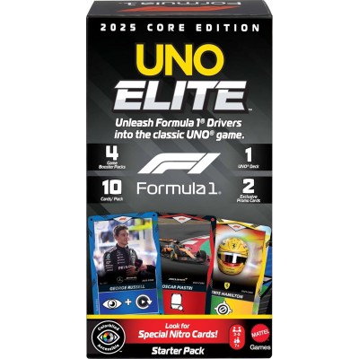 Gioco da Tavolo UNO Elite Core Edition Formula 1 2025