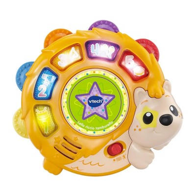 VTech Lello Riccio Tamburello Musicale Interattivo per Bambini
