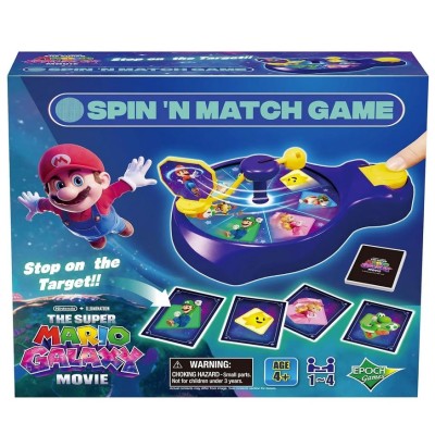 Gioco da Tavola Super Mario Galaxy Spin 'N Match