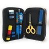 Astuccio Triplo Stumble Guys con 44 Pezzi: Matite, Pennarelli, Forbici e Accessori