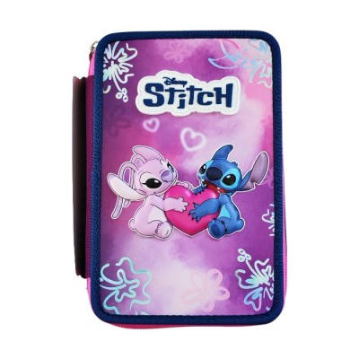 Astuccio 3 Zip Lilo & Stitch by Seven