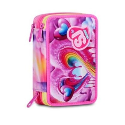 Astuccio 3 Zip Seven SJ Gang Joyful Pins Girl