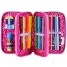 Seven Astuccio 3 Zip SJ Girl Soft Pouch