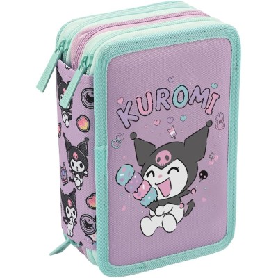 Astuccio Scuola Elementare Kuromi - Design Tematico e Funzionale