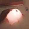 InnoGIO GIOsleepy Piggy - Lampada Notturna in Silicone