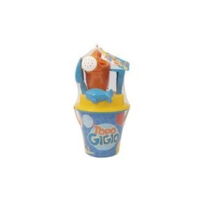 Topo Gigio Set Mare Secchiello e Paletta - Giocattolo Spiaggia