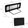 Kinderkraft Barriera per il letto GUARD & DREAM Nero