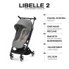 Cybex Libelle - Passeggino ultracompatto da città - Grigio Nebbia