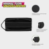 Astuccio 2 Zip Monocromo Nero Comix