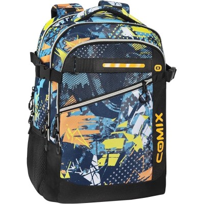Zaino Organizzato COMIX WBS Blu - Zaino Scolastico