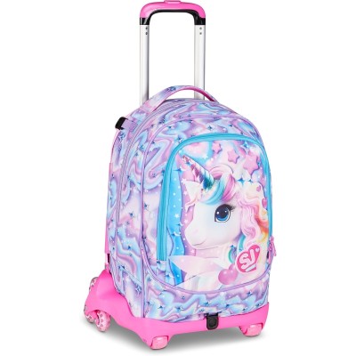 Trolley Jack 8WD SJ Gang Glow LED Unicorn Girl - Zaino Trolley Versatile