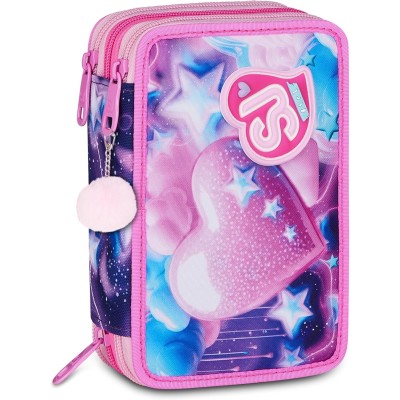 Astuccio 3 Zip SJ Gang Glowgame 3D Completo 45 Pezzi