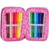 Astuccio 3 Zip SJ Gang Glowgame 3D Completo 45 Pezzi