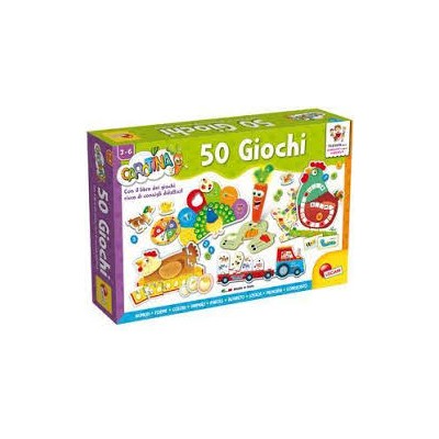 Lisciani Giochi Gioco per Bambini Carotina, Penna Parlante, 50 Giochi - 76710 