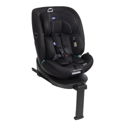 Chicco Seggiolino Auto EverOne i-Size 360° con Dispositivo Anti Abbandono - Black