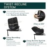 Chicco Seggiolino Auto EverOne i-Size 360° con Dispositivo Anti Abbandono - Black