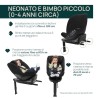 Chicco Seggiolino Auto EverOne i-Size 360° con Dispositivo Anti Abbandono - Black