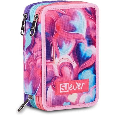 Astuccio Scolastico SJ GANG 3 Zip - 45 Pezzi