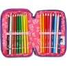 Astuccio Scuola SJ GANG STYLE JAM GANG 3 Zip Multiviolet