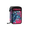 Astuccio 3 Zip Comix WBS 2.0 Mix Pink: Materiale Scolastico Completo