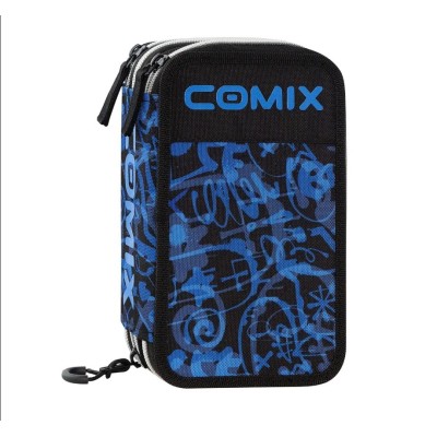 Astuccio Scuola 3 Zip Comix WBS 2.0 Street
