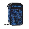 Astuccio Scuola 3 Zip Comix WBS 2.0 Street