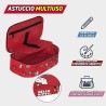 Astuccio Ovale Hello Kitty Rosso