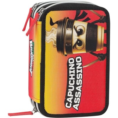 Astuccio 3 zip Skifidol Italian Brainrot Cappuccino Assassino