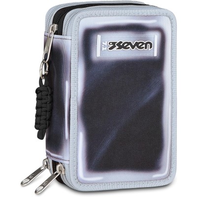 Astuccio Scuola 3 Zip SHADOWS OF COLOR - Nero