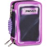 Astuccio Scuola Seven 3 zip SHADOWS OF COLOR - Fucsia