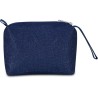 Seven Trousse Tech Shiny Blu con Chiusura Zip