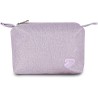 Seven Trousse Tech Shiny Lilla con Chiusura Zip