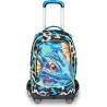 SJ GANG STYLE JAM GANG Trolley Scuola Jack 8 ruote MELT DRAGON BOY 34L