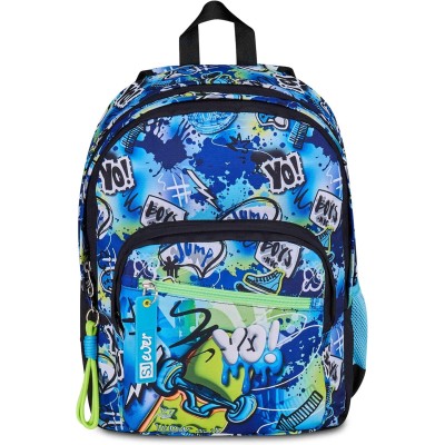 Zaino Doppio Scomparto SJ GANG STYLE JAM GANG Ever Cloudy Blue