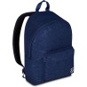 Seven Zaino Mono Scomparto Americano Shiny, Blu, Effetto Brillantini