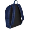 Seven Zaino Mono Scomparto Americano Shiny, Blu, Effetto Brillantini