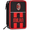 Seven Astuccio Scuola 3 Zip Milan
