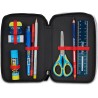 Seven Astuccio Scuola 3 Zip Milan