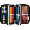 Seven Astuccio Scuola 3 Zip Juventus