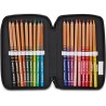 Seven Astuccio Scuola 3 Zip Juventus