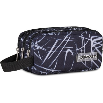 Bustina Portapenne Scuola Seven 3 Zip FREETHINK Boy