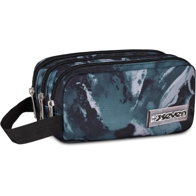 Bustina Portapenne Scuola Seven 3 Zip FREETHINK Boy