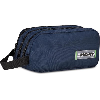 Bustina Portapenne Scuola Seven 3 Zip FREETHINK Unisex